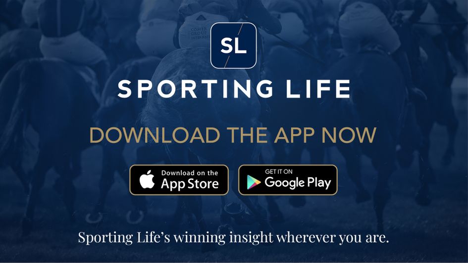 Download the free Sporting Life app for Apple and Android devices