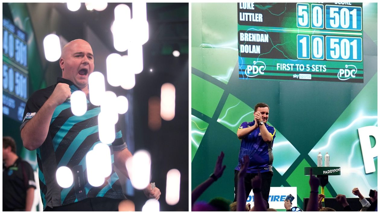 World darts results Luke Littler and Rob Cross through to semifinals
