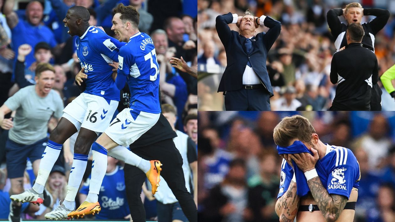 Leeds & Leicester go down; Everton survive