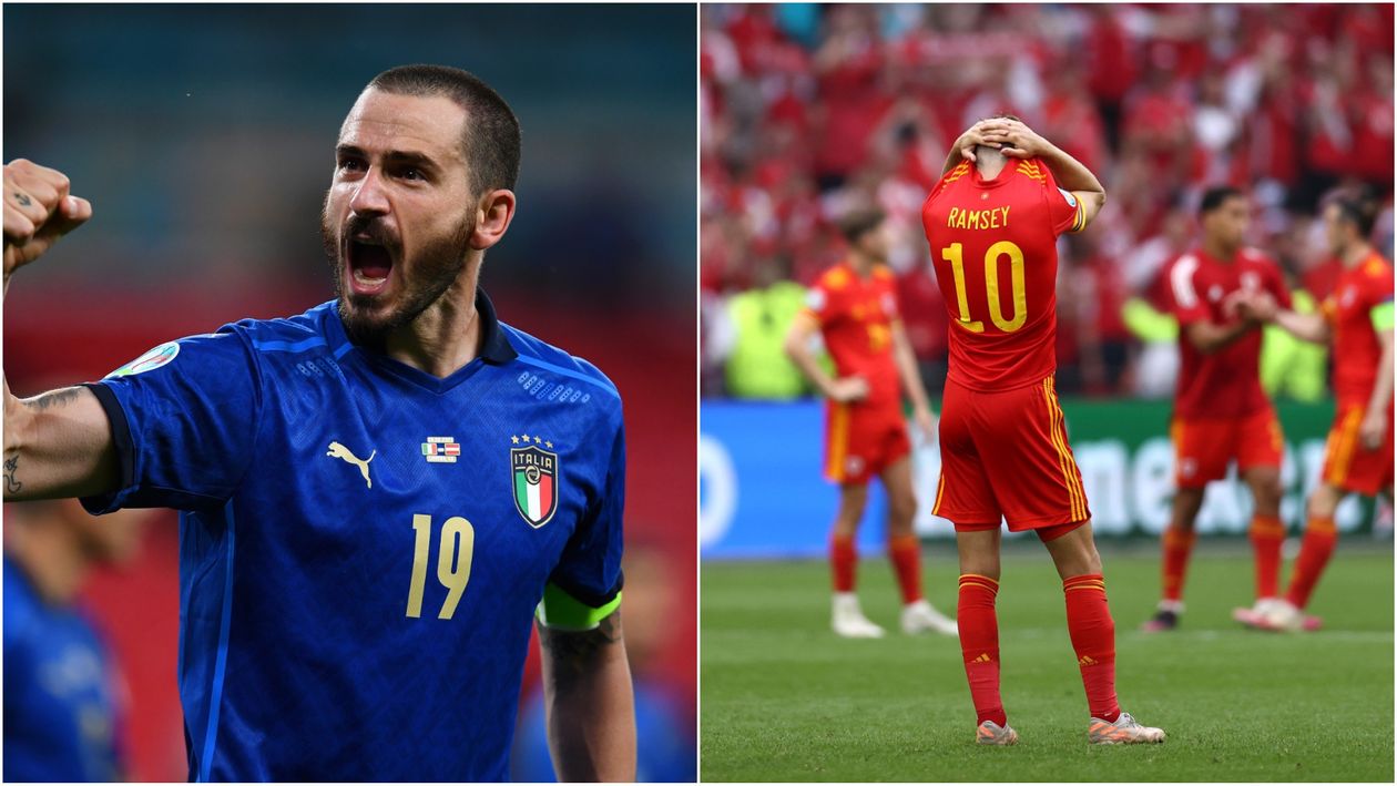 Italy edge past Austria, Wales thrashed by Denmark