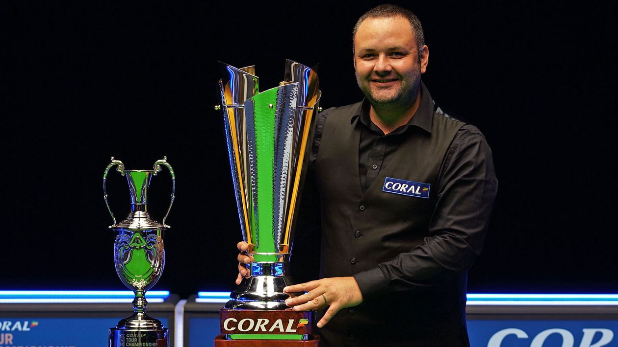 Stephen Maguire beat Mark Allen in the final of the Tour Championship