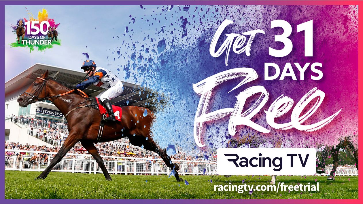 Limited time offer start a free one month trial of Racing TV today