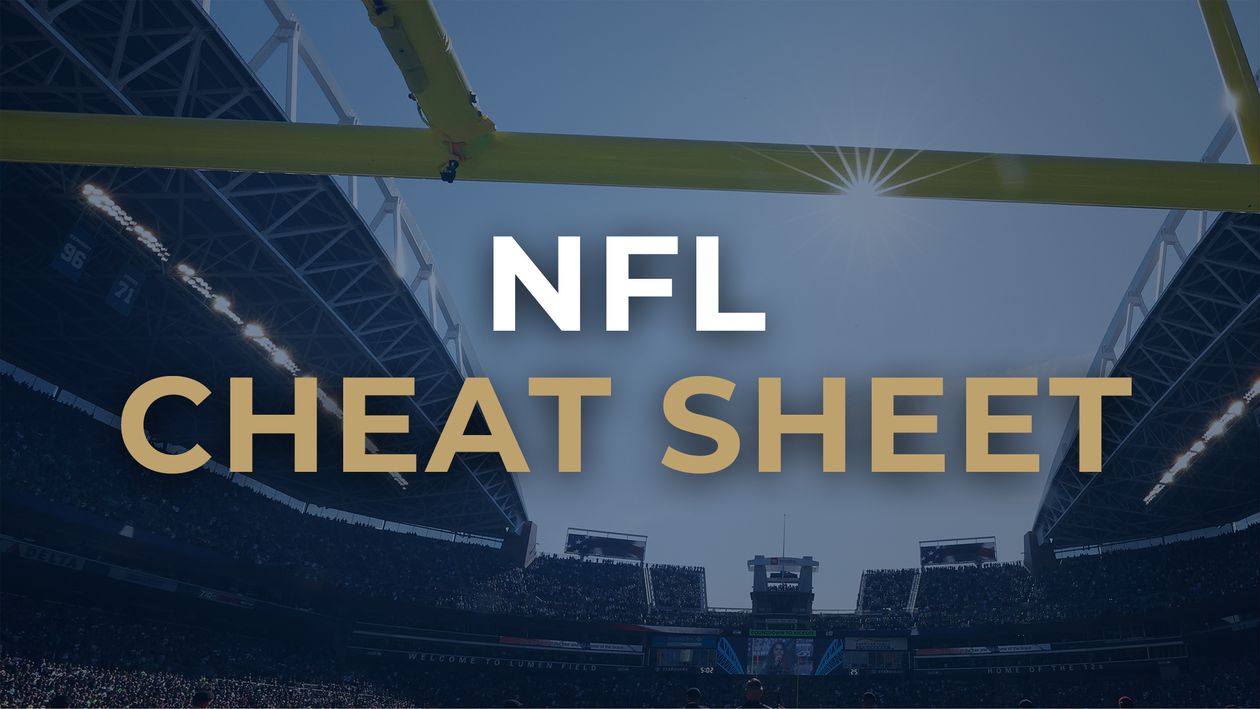 NFL: Week 5 cheat sheet