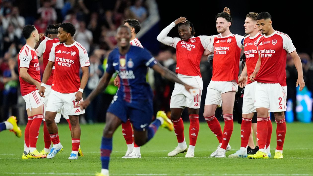 Arsenal denied European glory with defeat to PSG in Champions League final