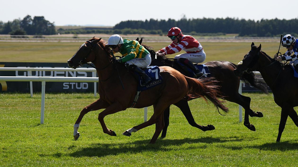 Trustyourinstinct wins Curragh Cup at the Curragh for red-hot trainer Joseph O'Brien as stablemate Al Riffa beaten
