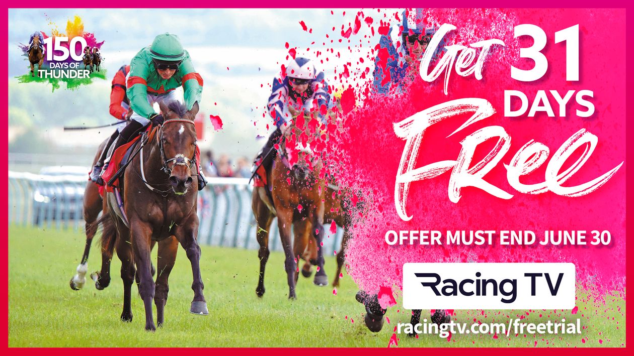 Last chance today: Free month trial of Racing TV