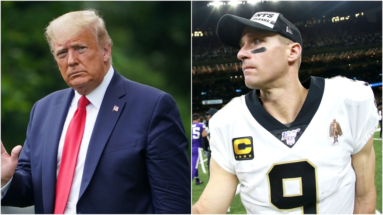 New Orleans Saints QB Drew Brees responds to Donald Trump of player protests against racial injustice