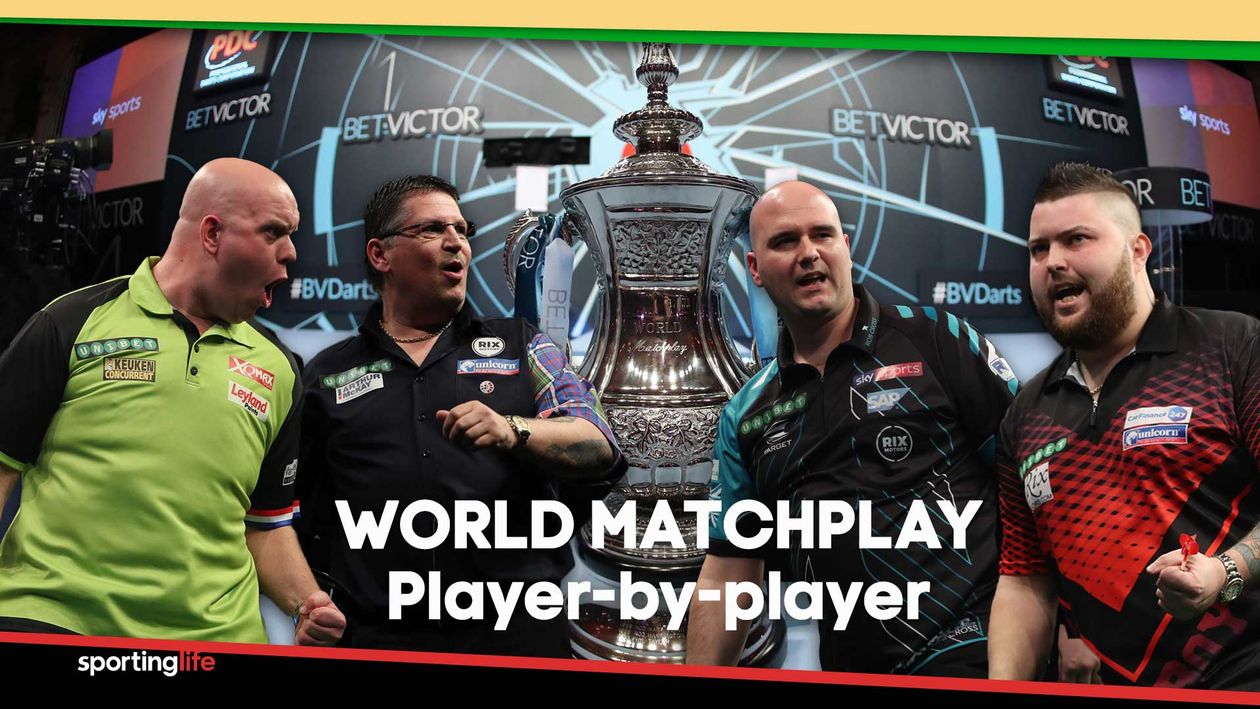 World Matchplay Darts Playerbyplayer guide to the 32man field in