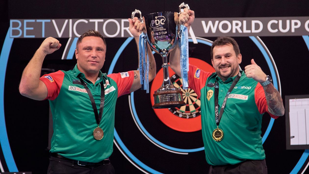 Gerwyn Price and Jonny Clayton won the World Cup of Darts for Wales (Kais Bodensieck, PDC Europe)