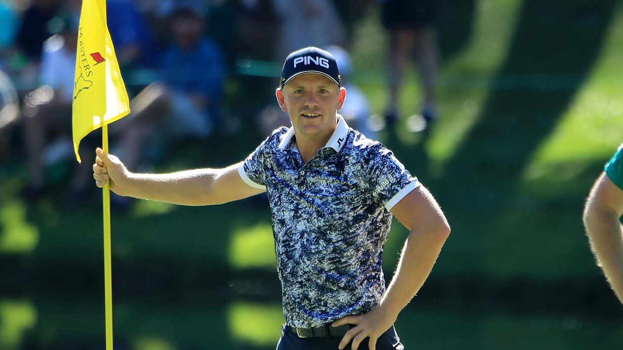 The Masters 2019 Augusta debutant Matt Wallace hits a holeinone
