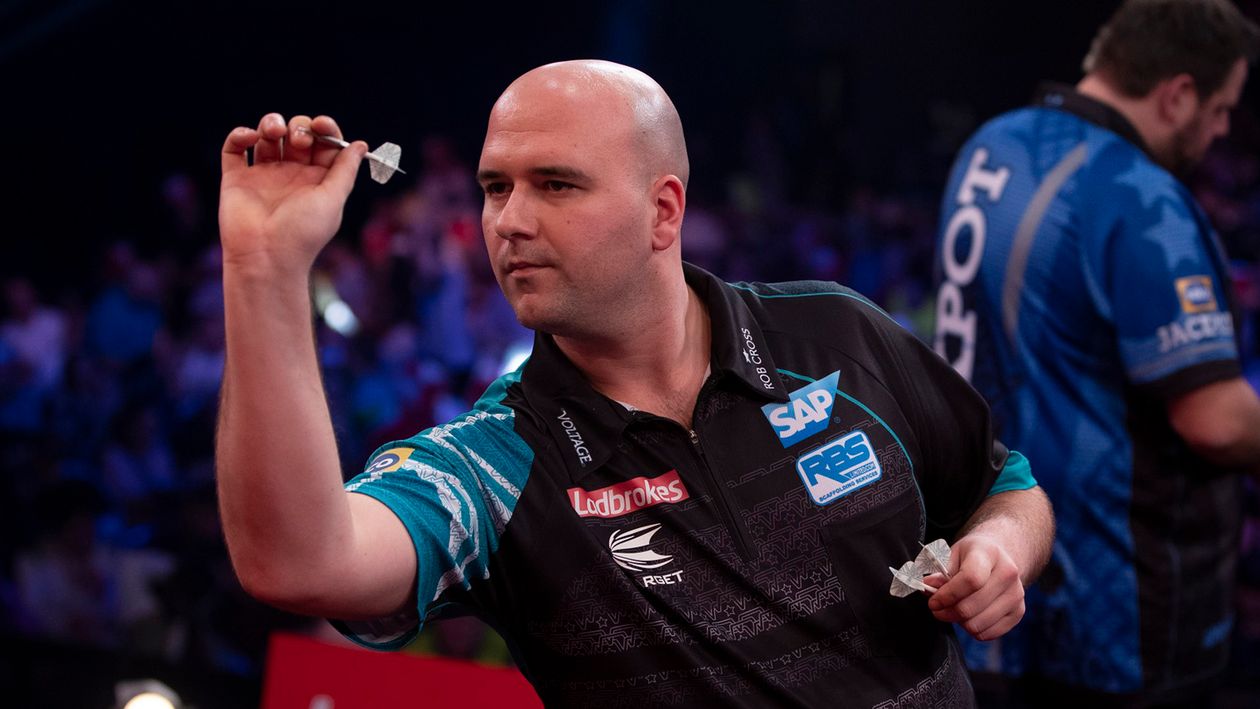 parallel trone Krympe Darts results: Rob Cross through to last eight after topping Group Five