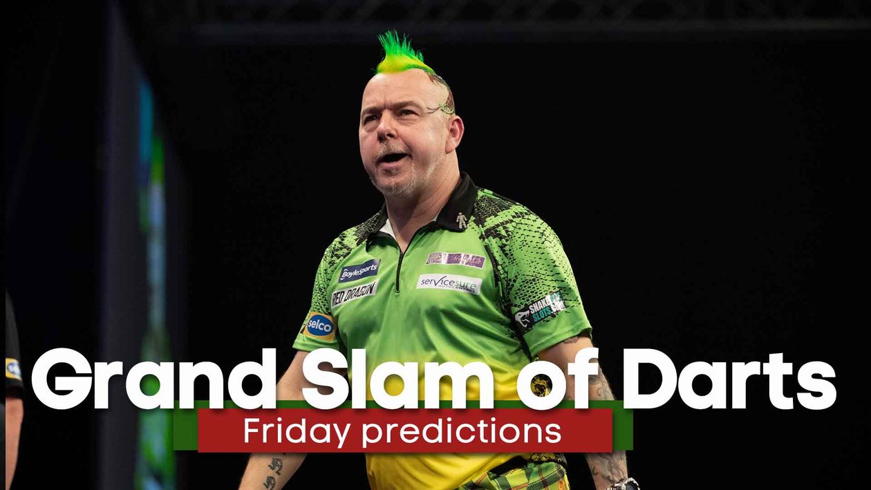 Grand Slam of Darts Friday's quarterfinal predictions, odds, betting