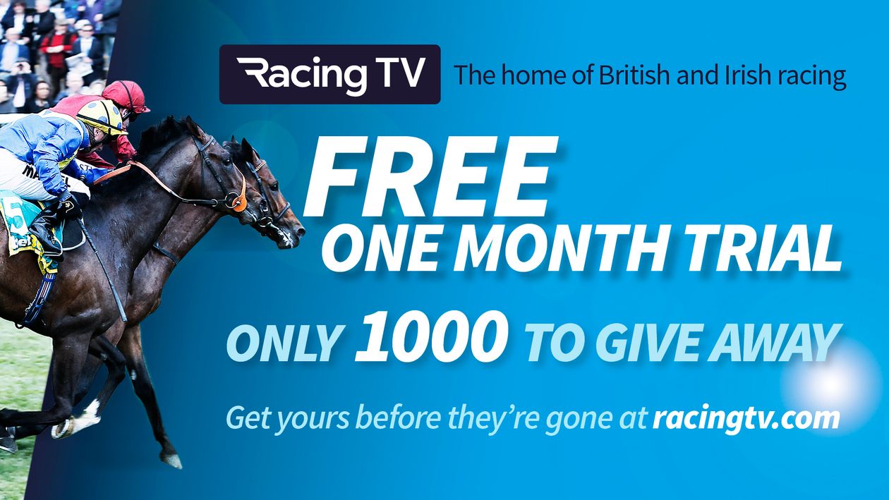 Get your free one month trial of Racing TV now