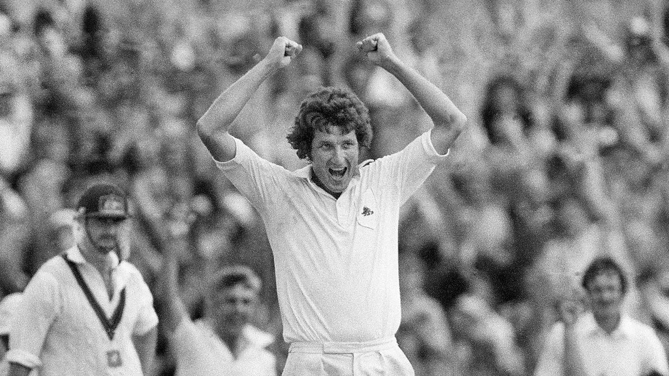 Ian Botham & Bob Willis Signiertes Autogramm Cricket Signatur