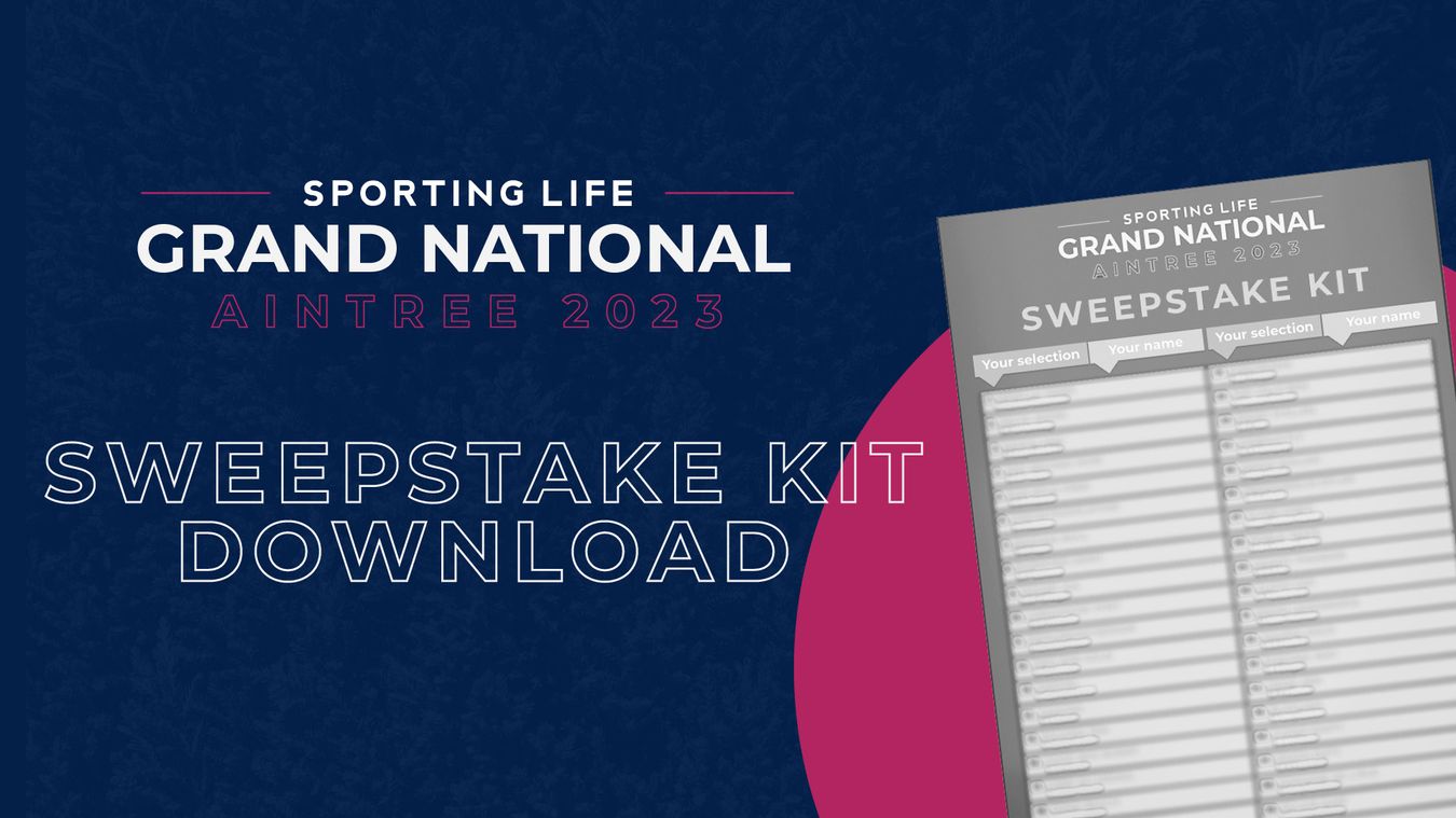 Grand National sweepstake kit Download your free 2023 kit