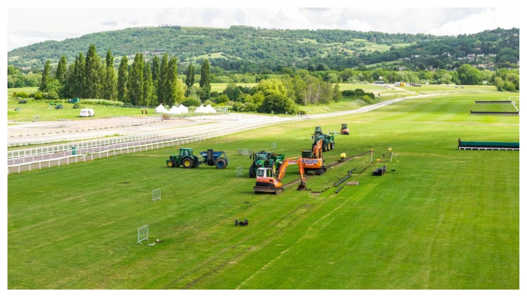 Cheltenham complete drainage works in time for Showcase Meeting in October