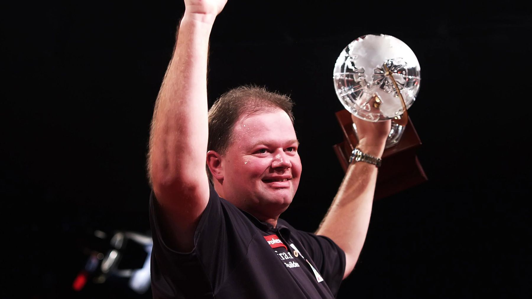 World Darts Championship Raymond van Barneveld celebrating his 30th year at the highest level