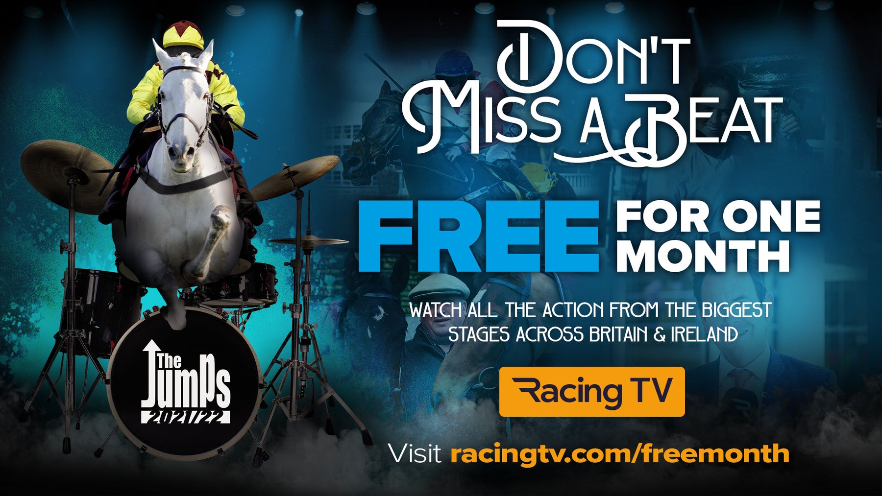Racing TV Free one month offer