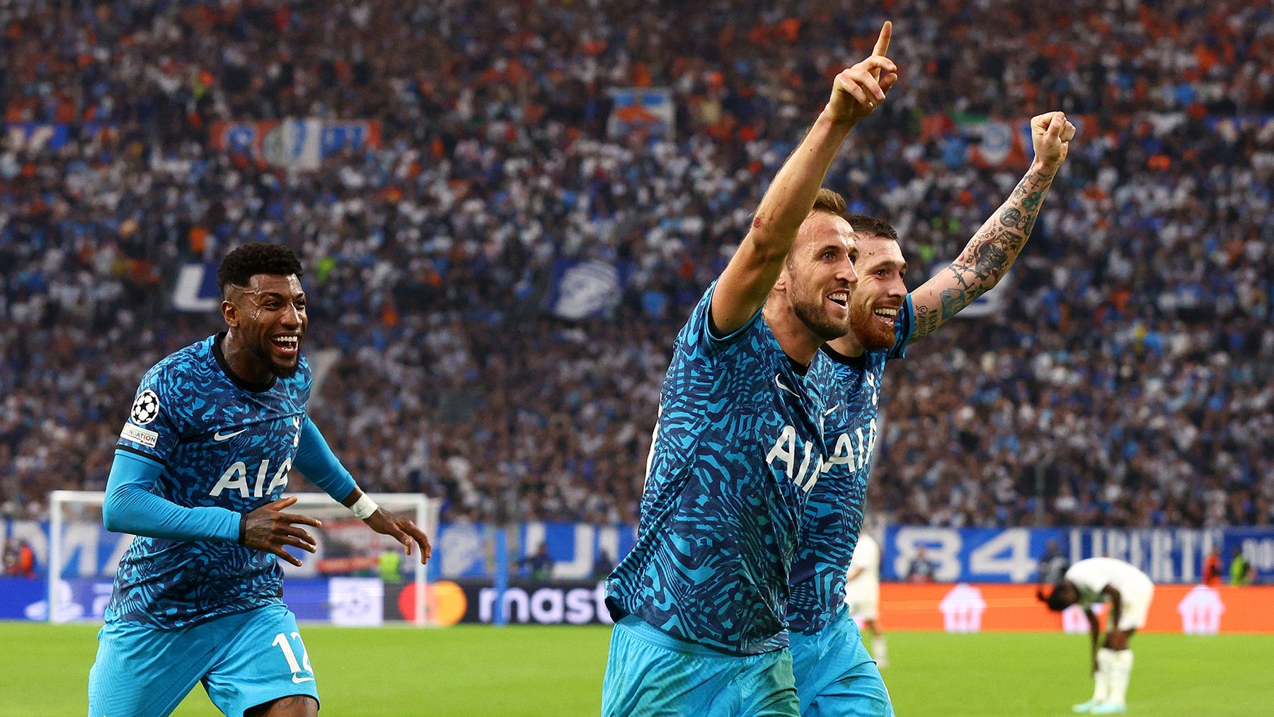 Marseille 1-2 Tottenham Spurs progress in Champions League