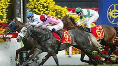 Precision shocks the Sha Tin crowd in the 2002 Hong Kong Cup