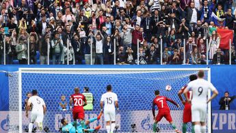 Cristiano Ronaldo scores against New Zealand
