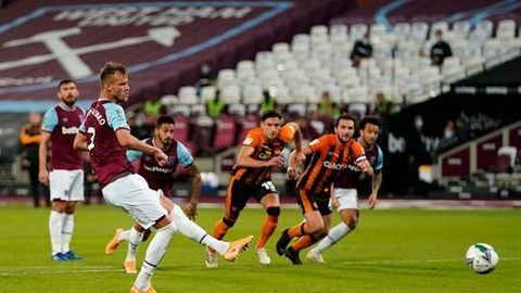 Andriy Yarmolenko last scored for West Ham in a 5-1 win over Hull in the EFL Cup