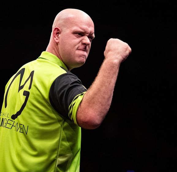 Darts results Michael van Gerwen ends long wait for a 37th European
