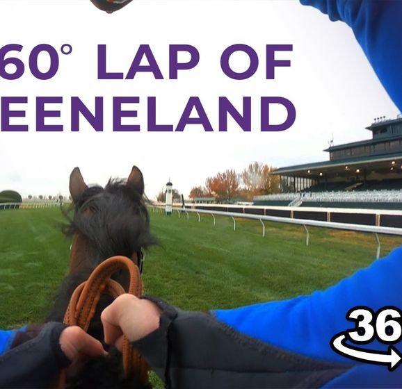WATCH Ride Keeneland with Midnight Mile ahead of 2022 Breeders' Cup