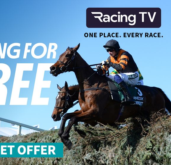 HUGE SAVING – JOIN RACING TV FOR JUST £12 PER MONTH AND SAVE 60%