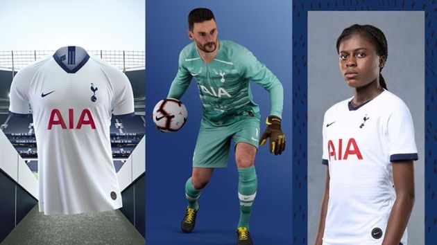 Tottenham's new home kit for the 2019/20 Premier League season