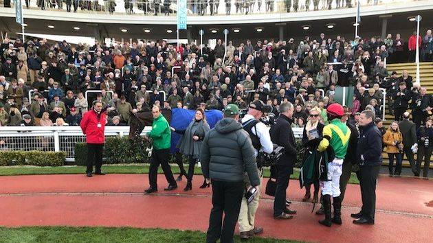 Bryan Cooper discusses Finian's Oscar's Cheltenham win afterwards
