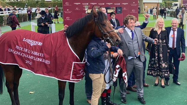 A Case Of You pictured with trainer Ado McGuinness