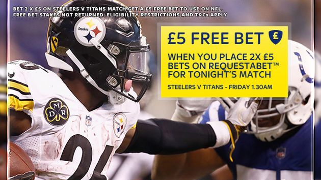 Tonight's Tennessee at Pittsburgh offer from Sky Bet
