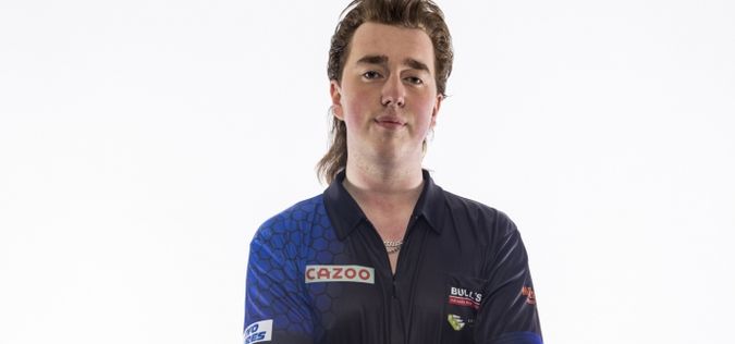 Danny Jansen has won his first PDC title just three months after turning professional (Picture courtesy of PDC).