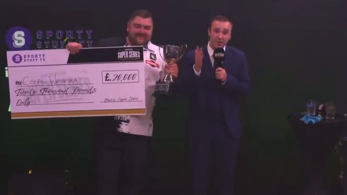 Conan Whitehead crowned champion