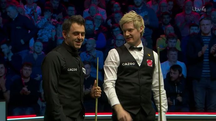 Neil Robertson beat Ronnie O'Sullivan