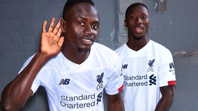 Liverpool's away kit for 2019/20