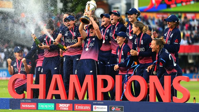 England win the Women's World Cup