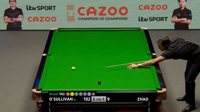 Ronnie O'Sullivan completes his victory