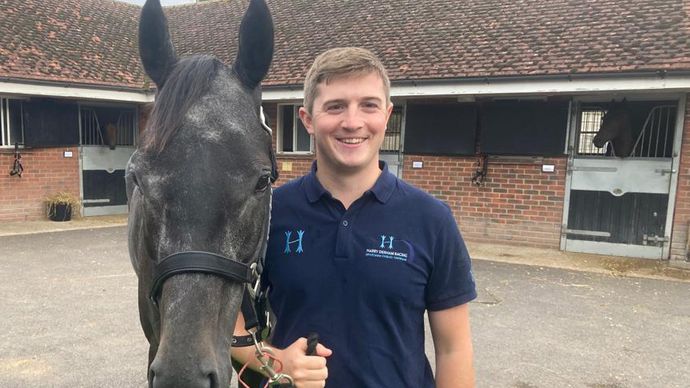 Fledgling trainer Harry Derham