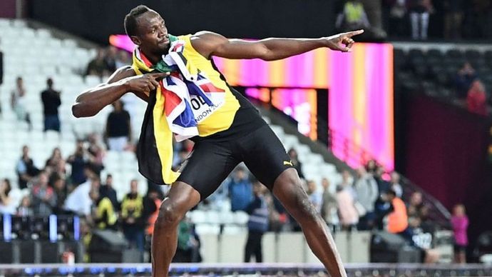 Usain Bolt won a bronze in his final 100m race