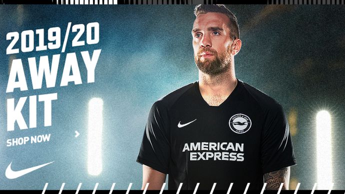 Brighton and Hove Albion's away kit for 2019/20