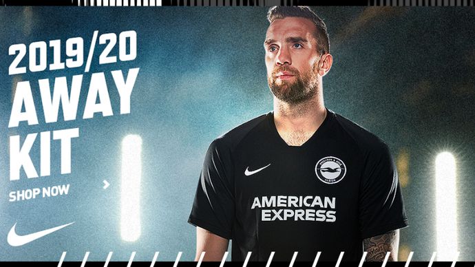 Brighton and Hove Albion's away kit for 2019/20