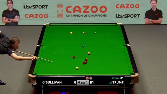 Scroll down to watch Judd Trump make a 147 break