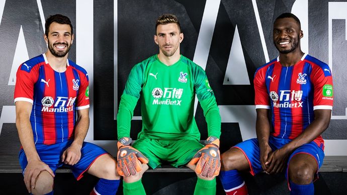 Crystal Palace's new home kit for the 2019/20 Premier League season