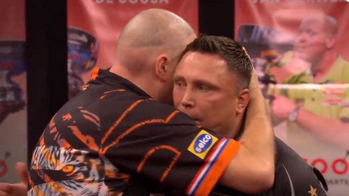 Raymond van Barneveld will face Gerwyn Price