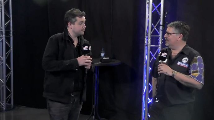 Scroll down to watch the interview between Dan Dawson and Gary Anderson