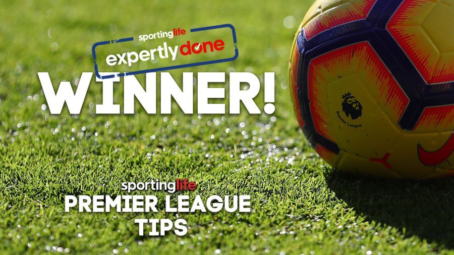 We have a winner: Success in our latest Premier League tips