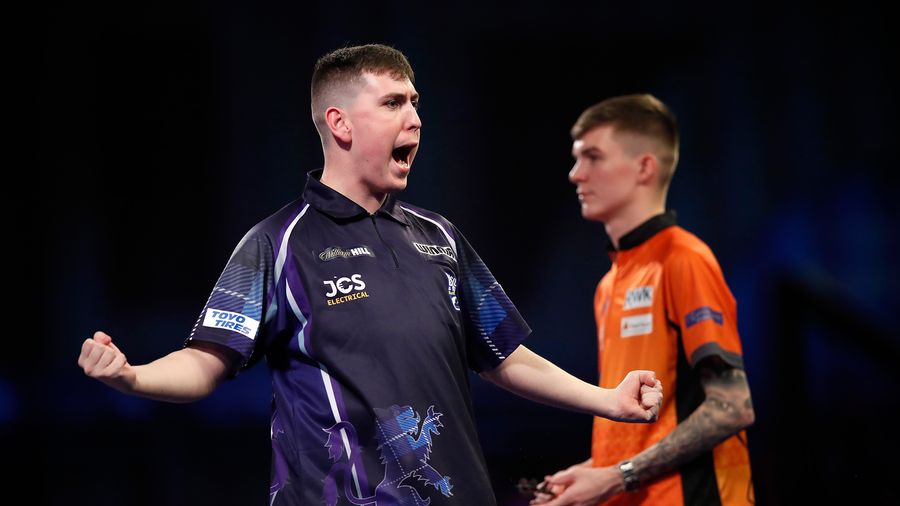 The fastest ninedart finish ever? Willie Borland's perfect leg is