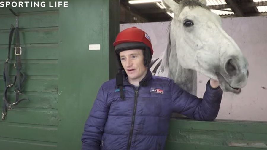 Daryl Jacob with Grand National hope Bristol De Mai